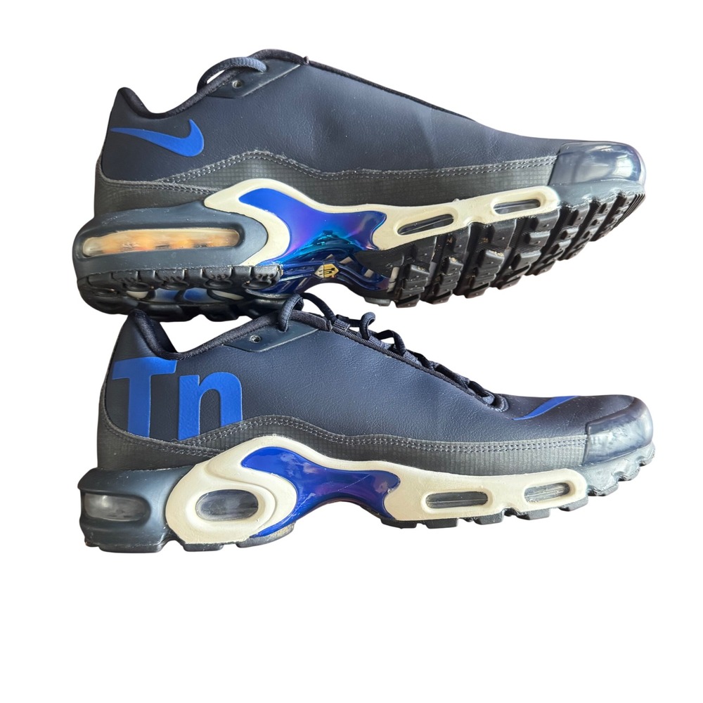 Nike Air Max Plus TN SE Sneakers in "Obsidian" Black & Blue Men's Size 12 - Picture 10 of 11